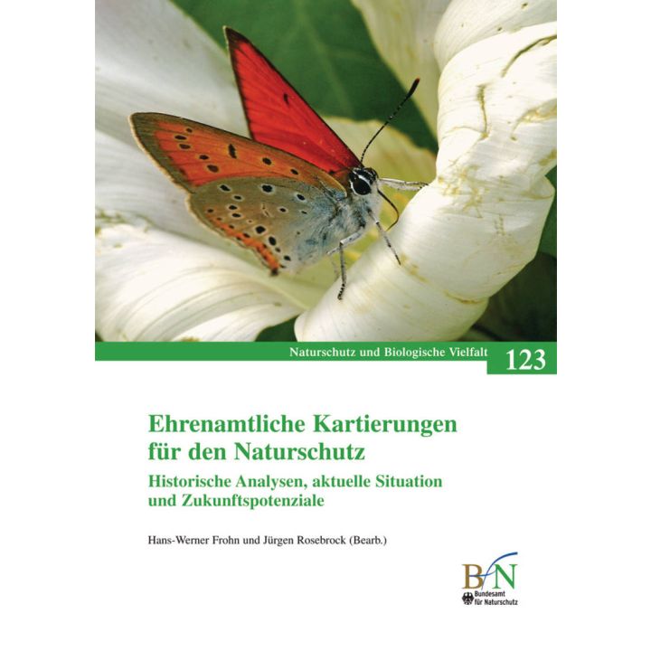 NaBiV Heft 123: Ehrenamtliche Kartierungen f&uuml;r den Naturschutz