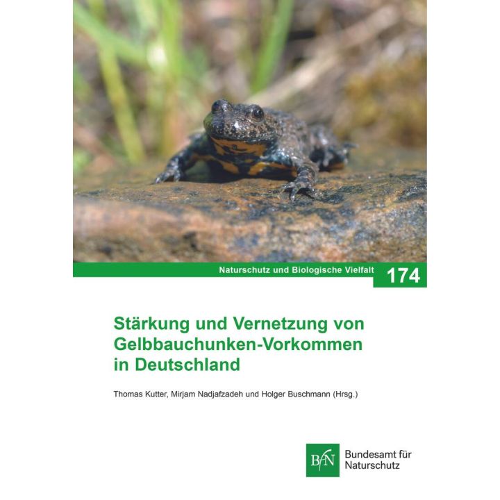 NaBiV Heft 174 St&auml;rkung und Vernetzung von Gelbbauchunken-Vorkommen in Deutschland