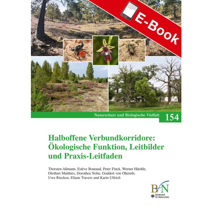 PDF:NaBiV Heft 154: Halboffene Verbundkorridore: &Ouml;kologische Funktion, Leitbilder und Praxis-Leitfaden