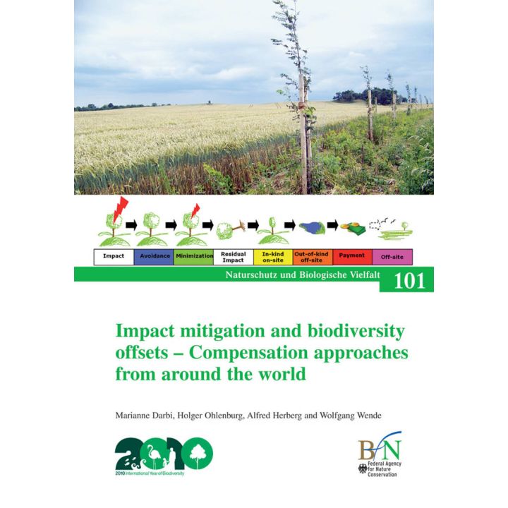 NaBiV Heft 101: Impact mitigration and biodiversity offsets - Compensation approaches from around the world