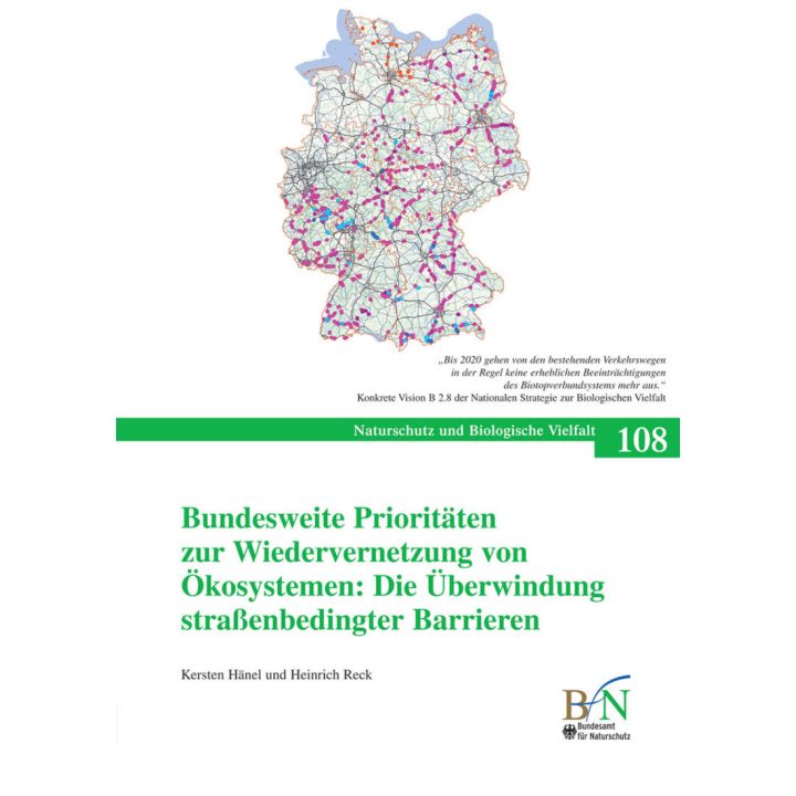 NaBiV Heft 108: Wiedervernetzung von Ökosystemen